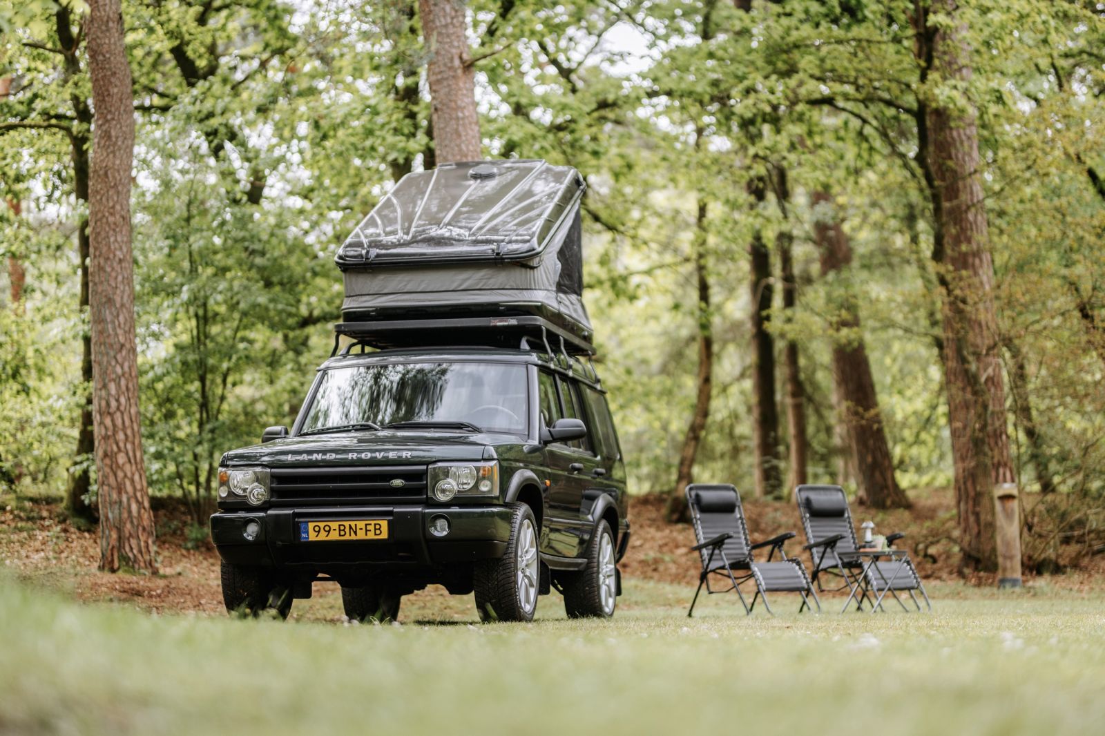 Genieten met Land Rover Discovery 2 camper