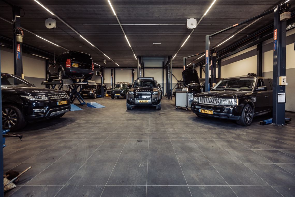 Onderhoud van uw Land Rover